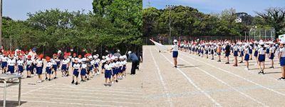 全体練習の様子