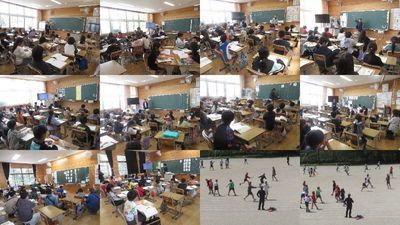 授業参観の様子