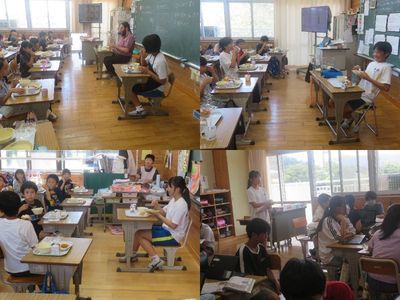 職場体験の様子