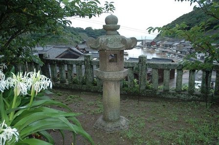 天降神社石灯篭