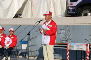 大会講評（中村県ゲートボール協会会長）