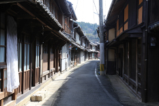 重要的伝統建造物の町並みの写真