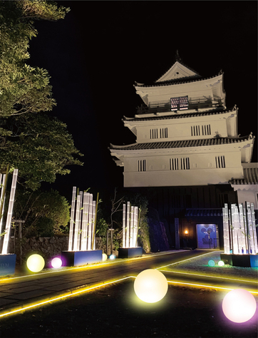 平戸城ナイトミュージアム写真
