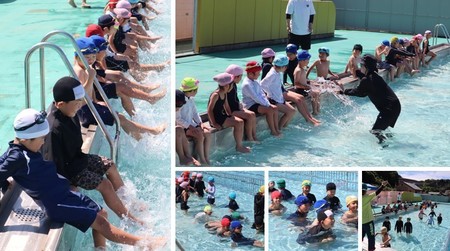水泳指導