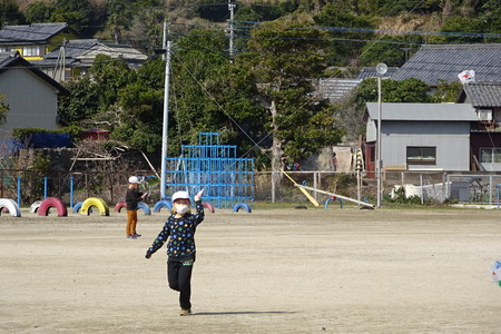 高くあがったよ