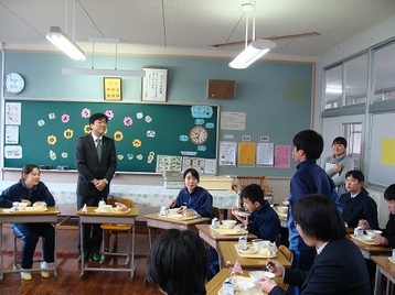 市長ふれあい給食