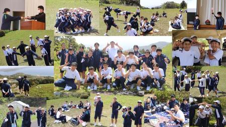 歓迎遠足の様子