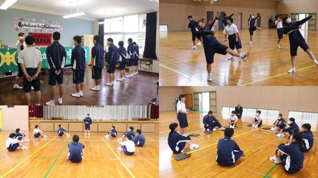 結団式・応援練習の様子