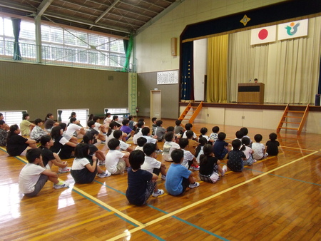 ２学期始業式