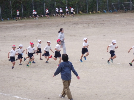 持久走記録会へ向けての練習
