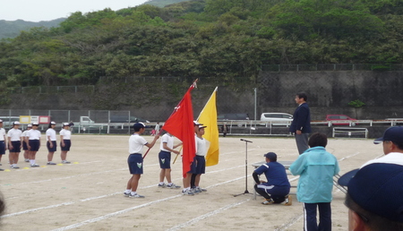 体育大会　開会式