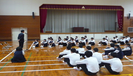 駅伝出場選手激励会