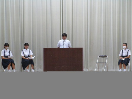 1学期終業式