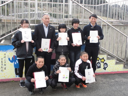 作者の永田米吉さん一緒に写真を撮りました