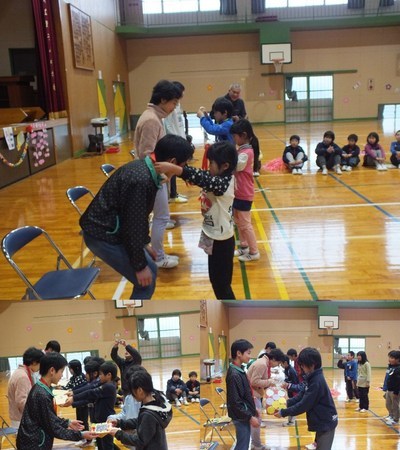 下級生からのプレゼント
