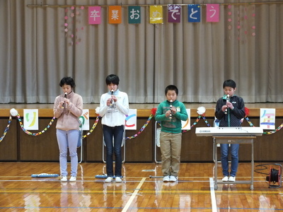 6年生からの出し物