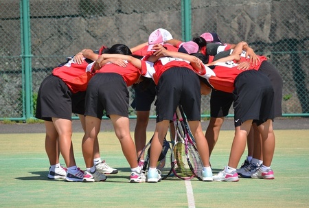 市中総体ソフトテニス競技女子