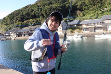 30ｃｍのアジが釣れました