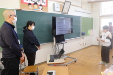 お礼の言葉を言いました。