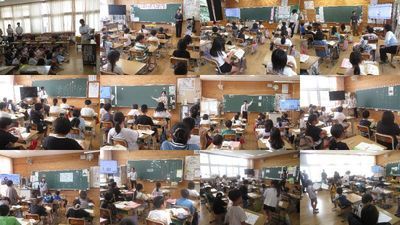 授業参観の様子