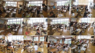 久しぶりの登校日