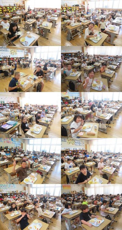 給食の様子