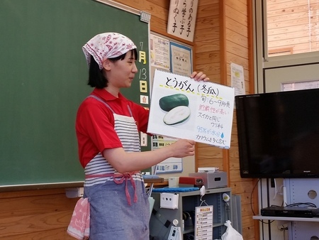 栄養指導の様子