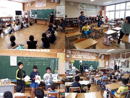 縦割り活動の様子