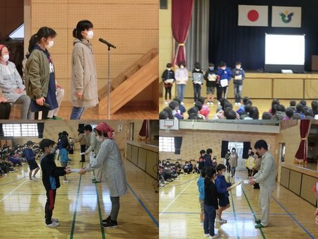 給食集会の様子