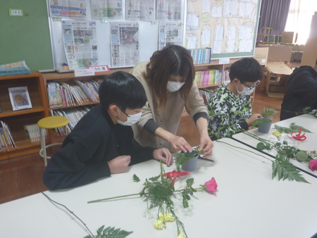 フラワーアレンジメント