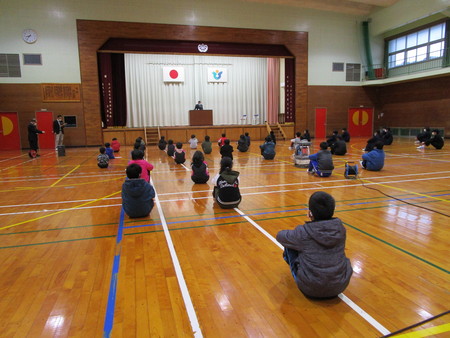 ３学期始業式