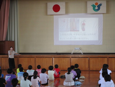 避難訓練を行いました