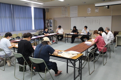 学校保健委員会の様子