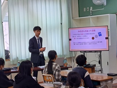 租税教室の様子
