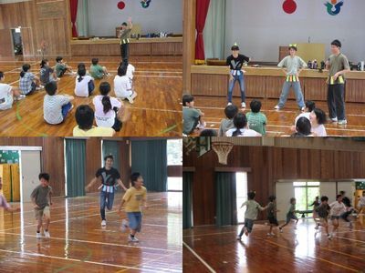 臨海学校の様子