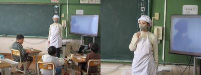 食育指導の様子