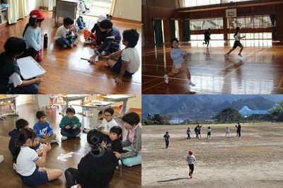 縦割り遊びの様子