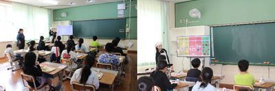 食育指導の様子