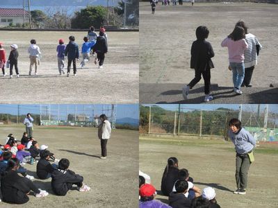 避難訓練の様子