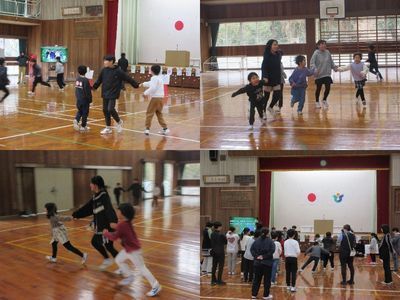 お別れ集会の様子