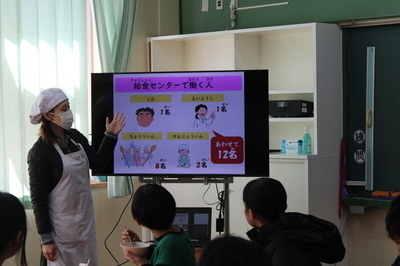 食育指導の様子