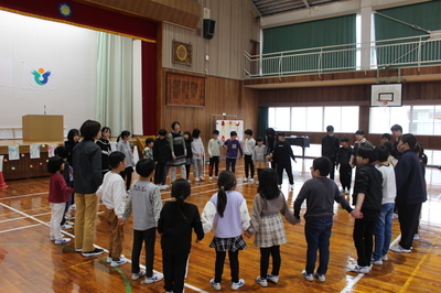 お別れ集会の様子
