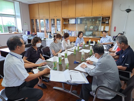 学校支援会議の様子
