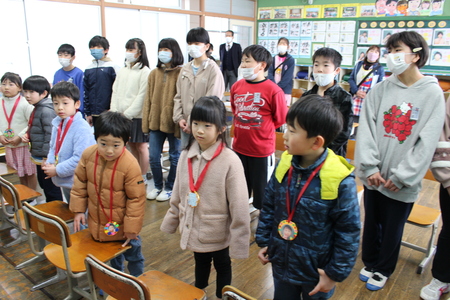 生月こども園・年長さんとの交流会