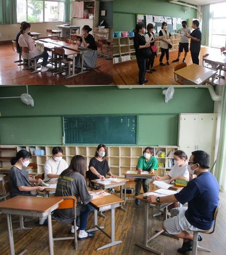地区懇談会の様子