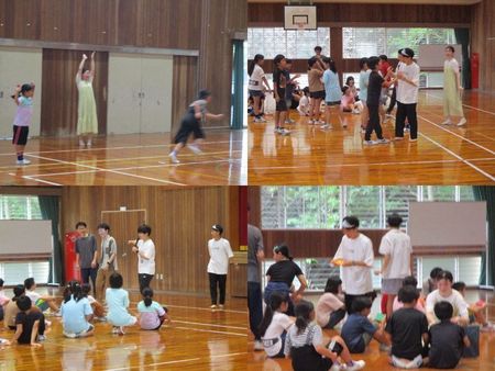 臨海学校の様子
