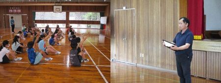 生活指導の様子