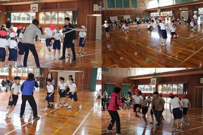縄跳び大会の様子