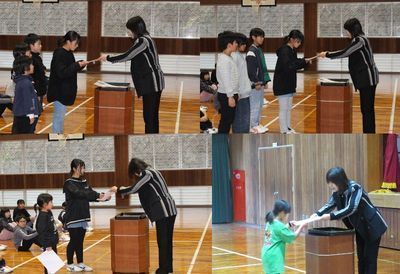 伝達表彰の様子