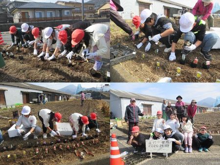 植栽活動の様子